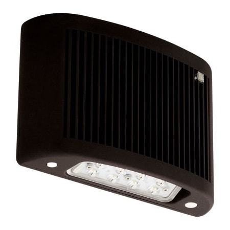 Hubbell Lighting Compass Lighting CUSO BK LED Outdoor Emergency Light, 30K, 120-277V, NiCad Battery, Wet loc, Black CUSO BK